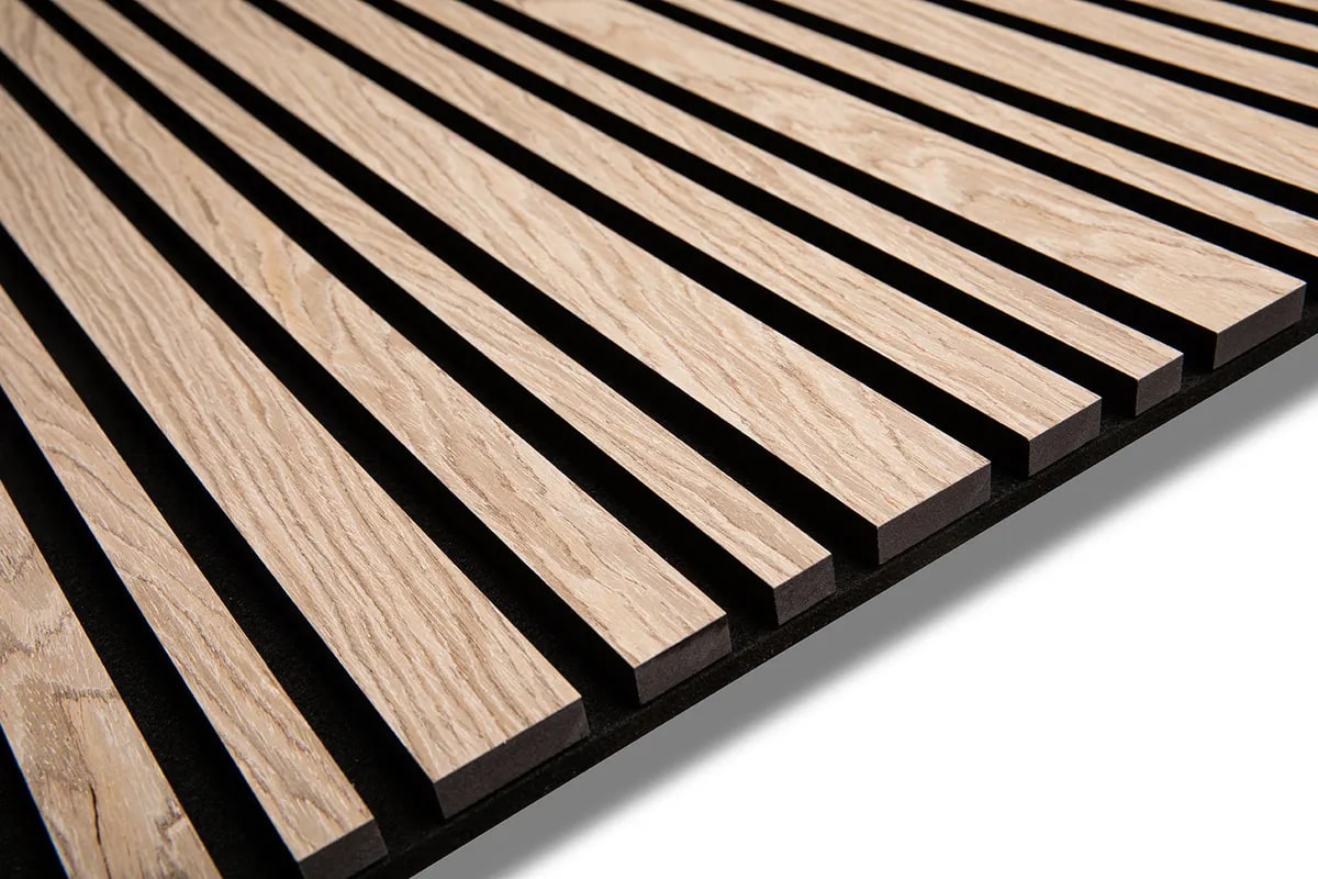 Siberian Oak, Acoustic Slat Panels