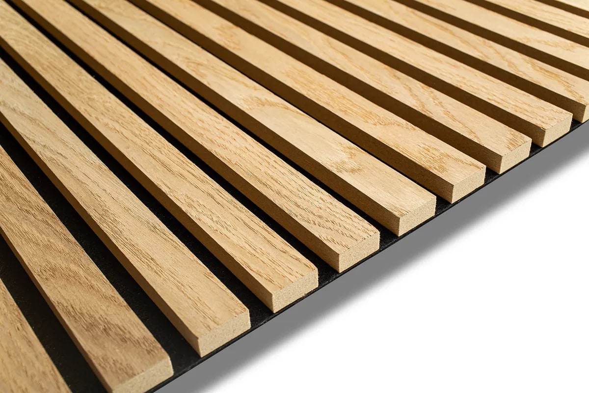 Oak light, Acoustic Slat Panels