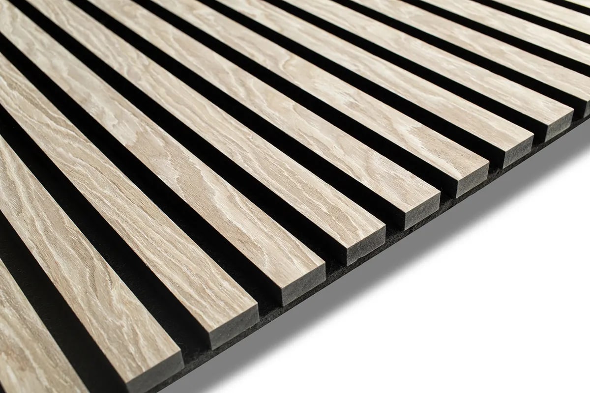 Siberian Oak, Acoustic Slat Panels